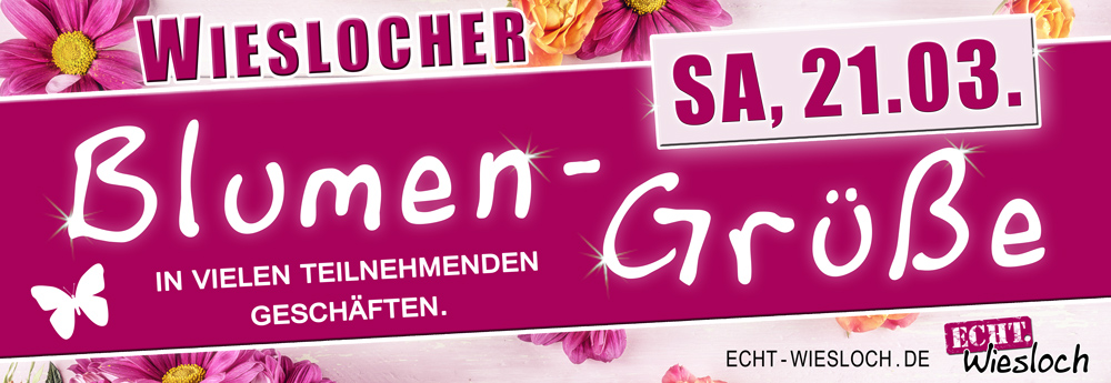 Wieslocher Blumengrüße