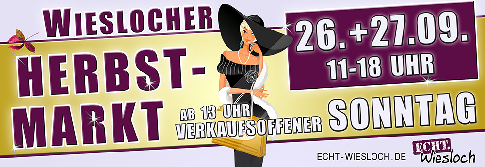 Wieslocher Herbstmarkt