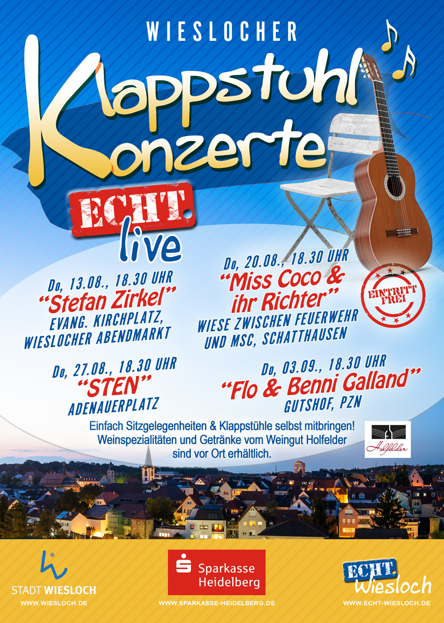 Wieslocher Klappstuhl-Konzerte